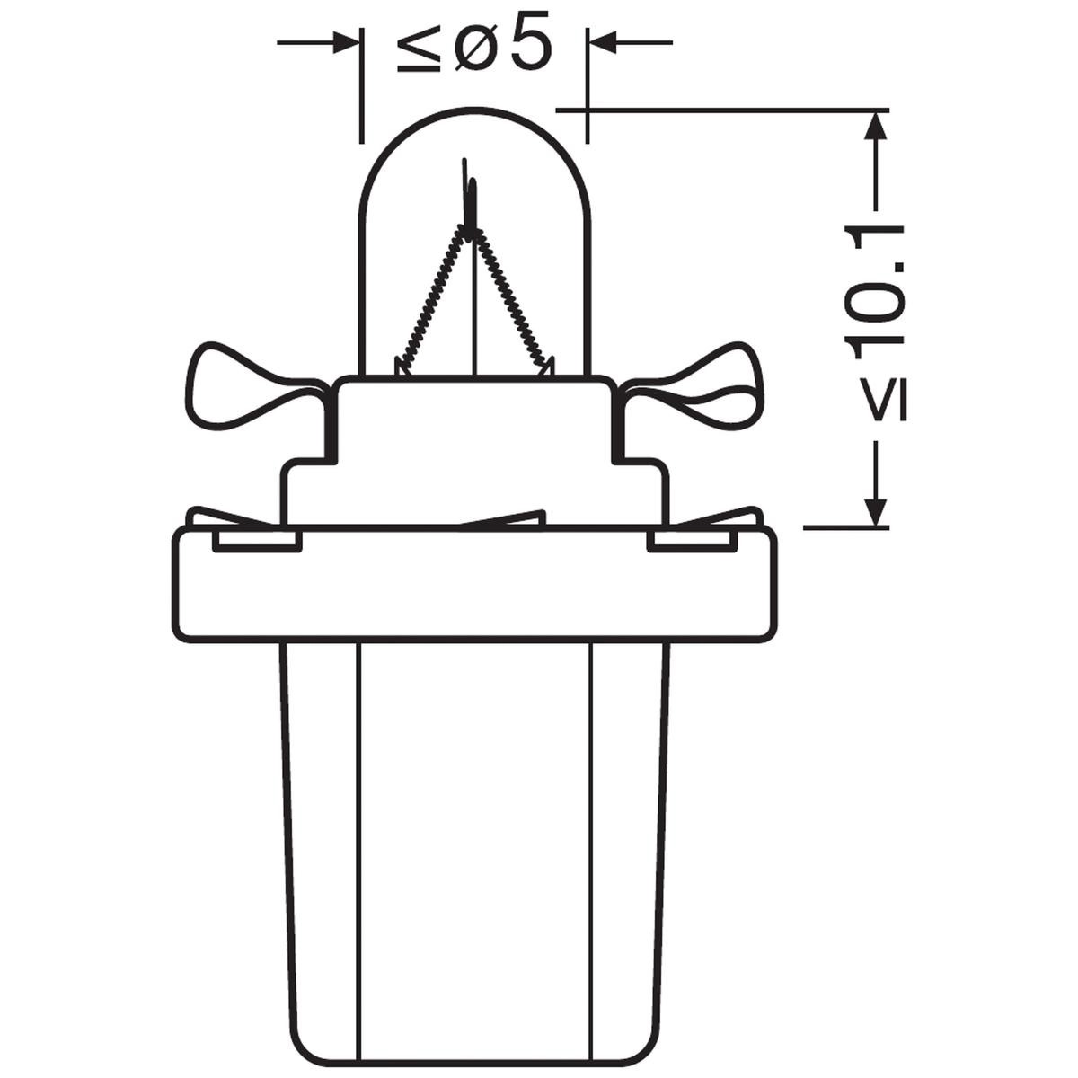 Comprar 2741MF Osram Lámpara del tablero de instrumentos