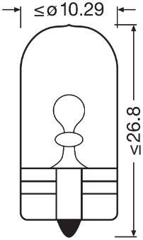 Lámpara de luz interior de cabina Osram 2825ULT precio, desde 1,33 EUR
