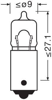 64113 Osram Lámpara de luz interior de cabina