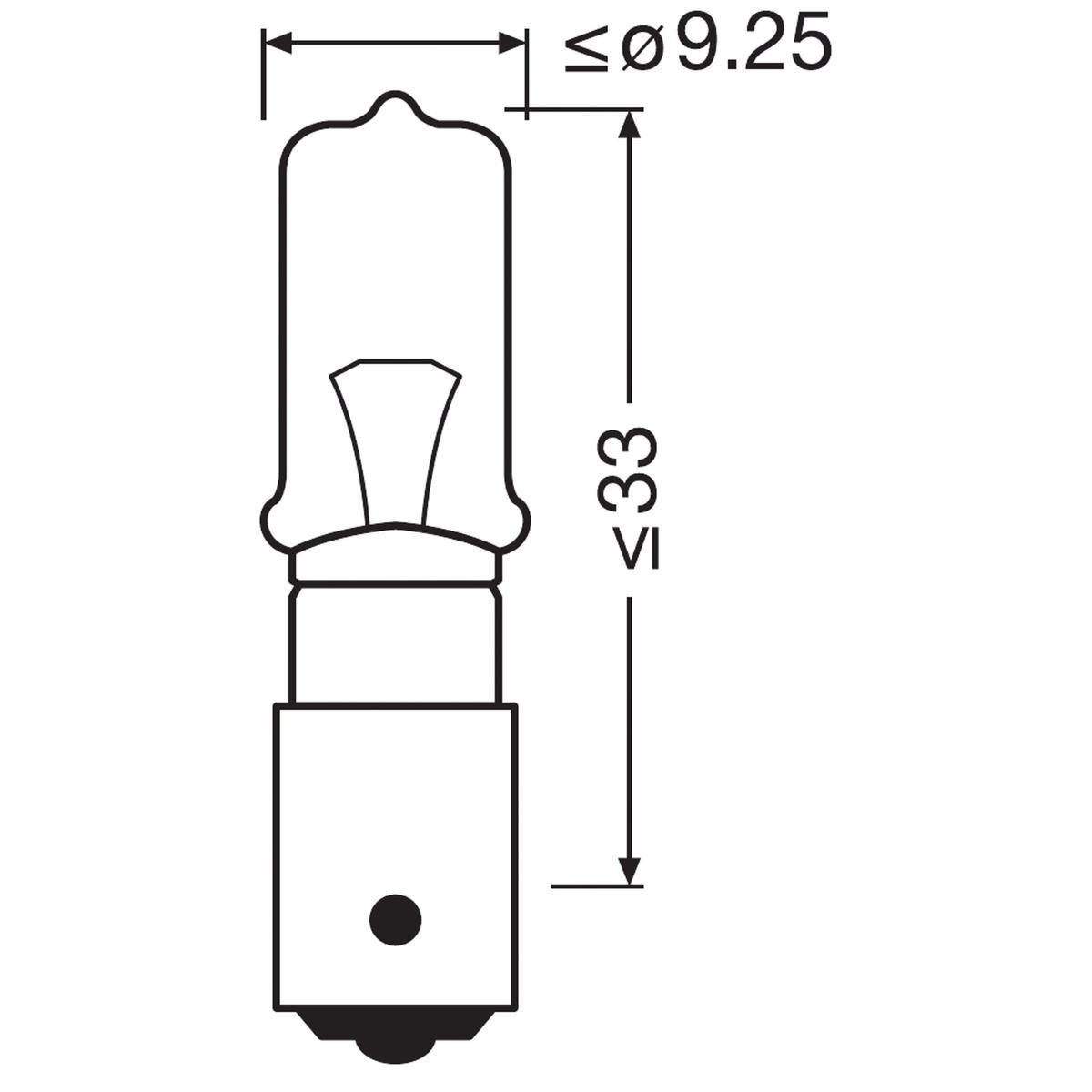 Bombilla antiniebla 64136 Osram