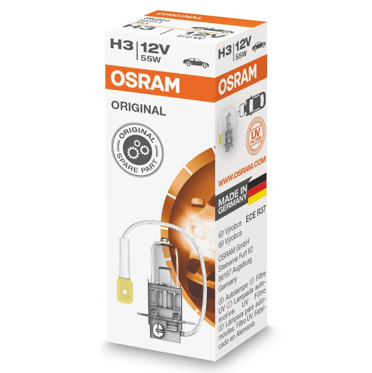Lámpara halógena 64151 Osram