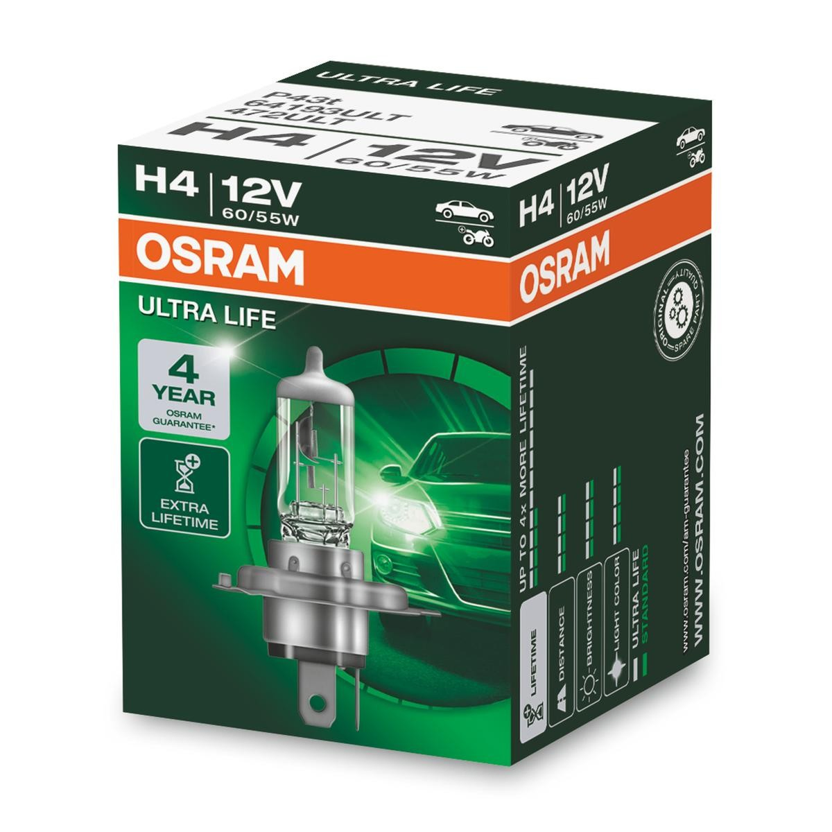 Lámpara halógena Osram 64193ULT