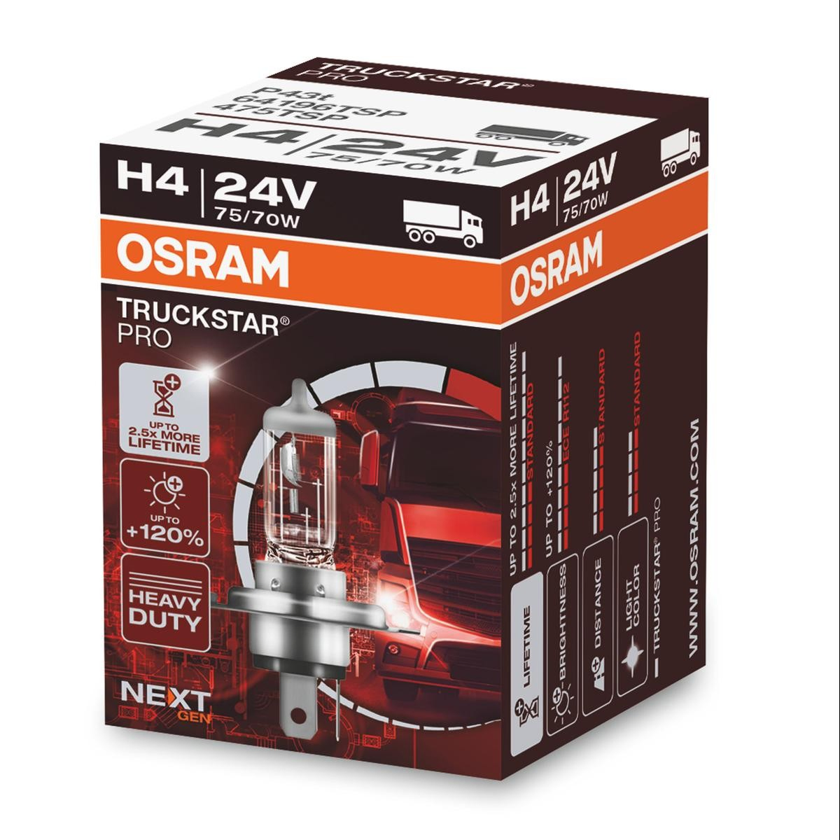 Lámpara halógena 64196TSP Osram