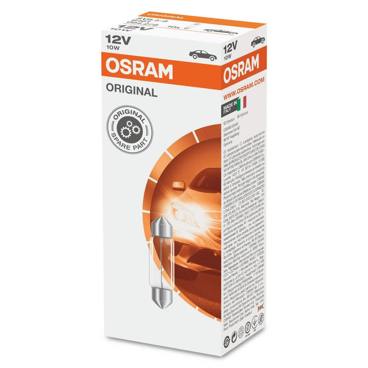 Comprar 6461 Osram Lámpara de luz interior de cabina