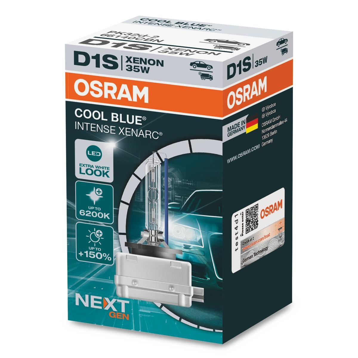 66140CBN Osram Bombilla de xenón
