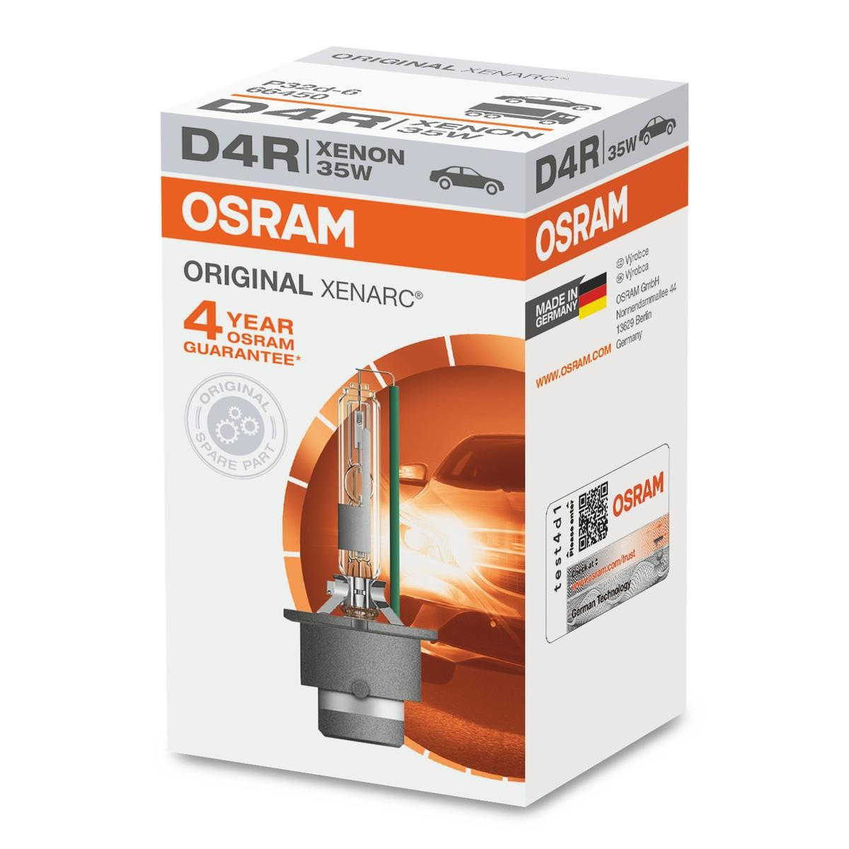 Bombilla de xenón Osram 66450 precio, desde 48,88 EUR