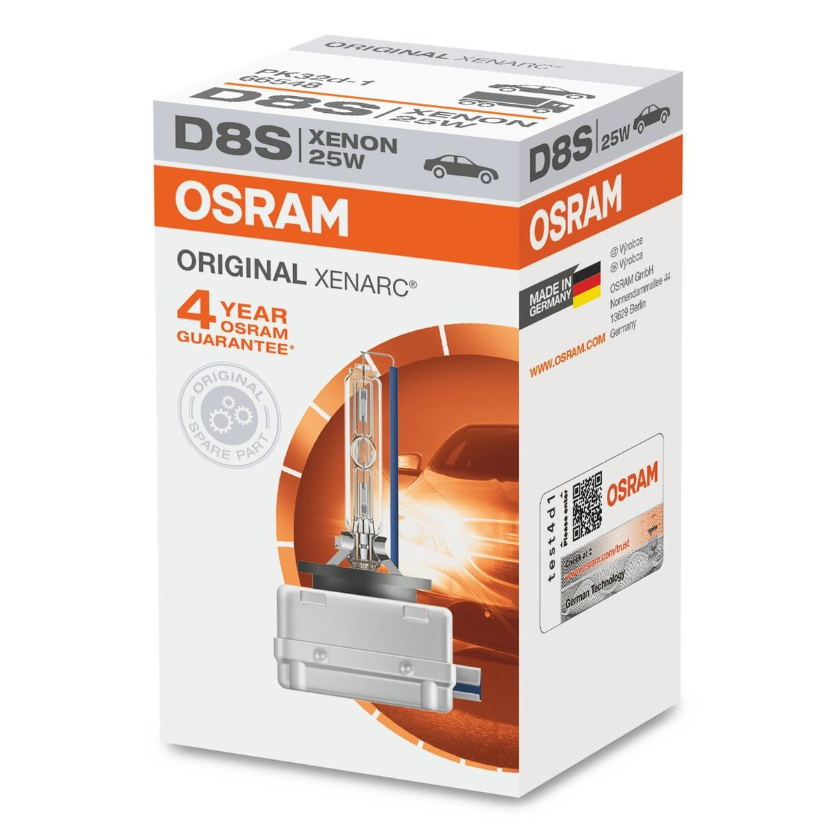 66548 Osram Bombilla de xenón