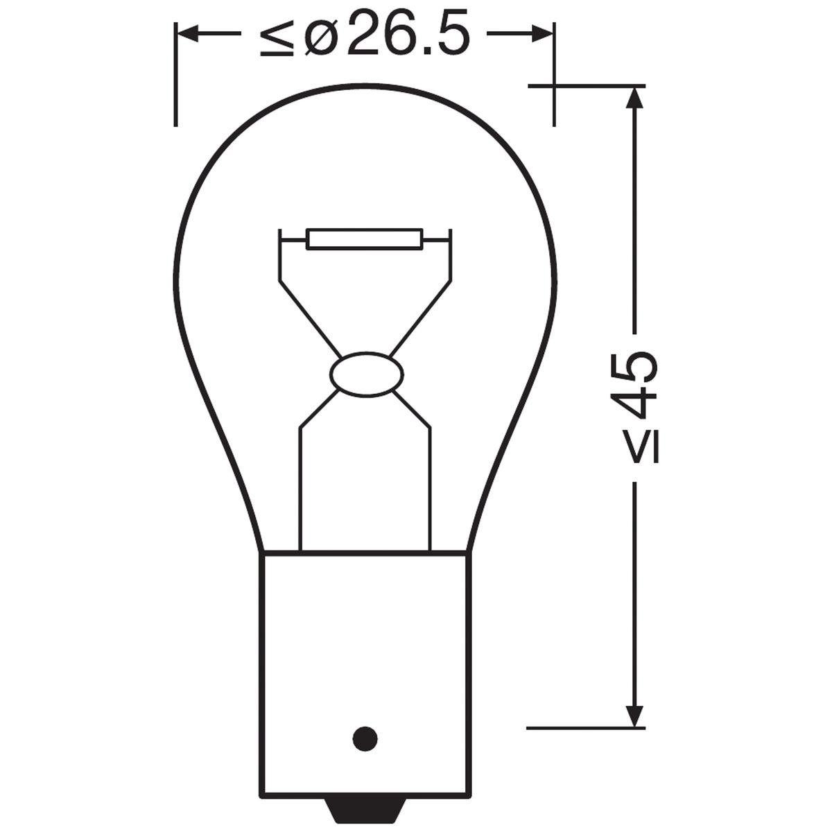 Bombilla 7511 Osram