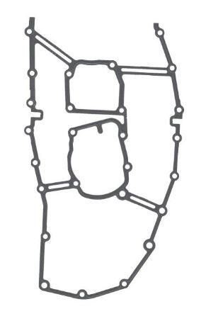 Junta de tapa frontal del motor BMW 3 sedán (E46) (1998 - 2005) precio, desde 18,15 EUR