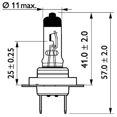 13972MLC1 Philips Lámpara halógena