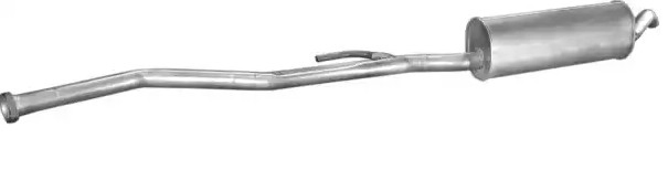 Silenciador trasero para BMW 5  E34