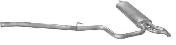 Comprar Silenciador trasero Mercedes E  S210