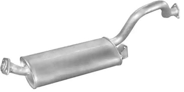 Silencioso trasero Mitsubishi Pajero II Canvas Top