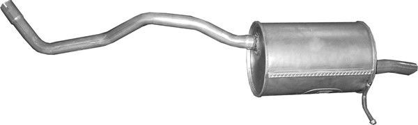 Silenciador trasero para Renault Clio BH