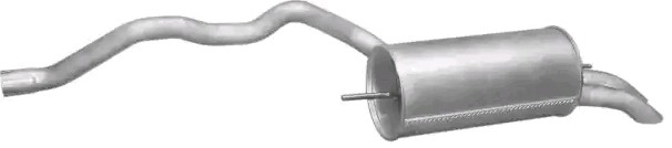 30263 Polmostrow Silenciador trasero