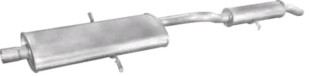 Silenciador trasero Chrysler Voyager II GS monovolumen (1995 - 2001) precio, desde 152,03 EUR