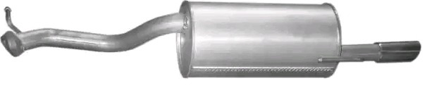 Silenciador trasero para Subaru Legacy IV B13