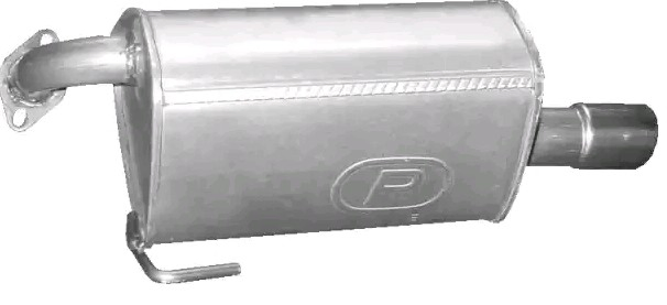 Silenciador trasero para Subaru Outback III B13, BP