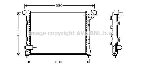 Refrigeración del motor para Mini Cooper  R50, R53