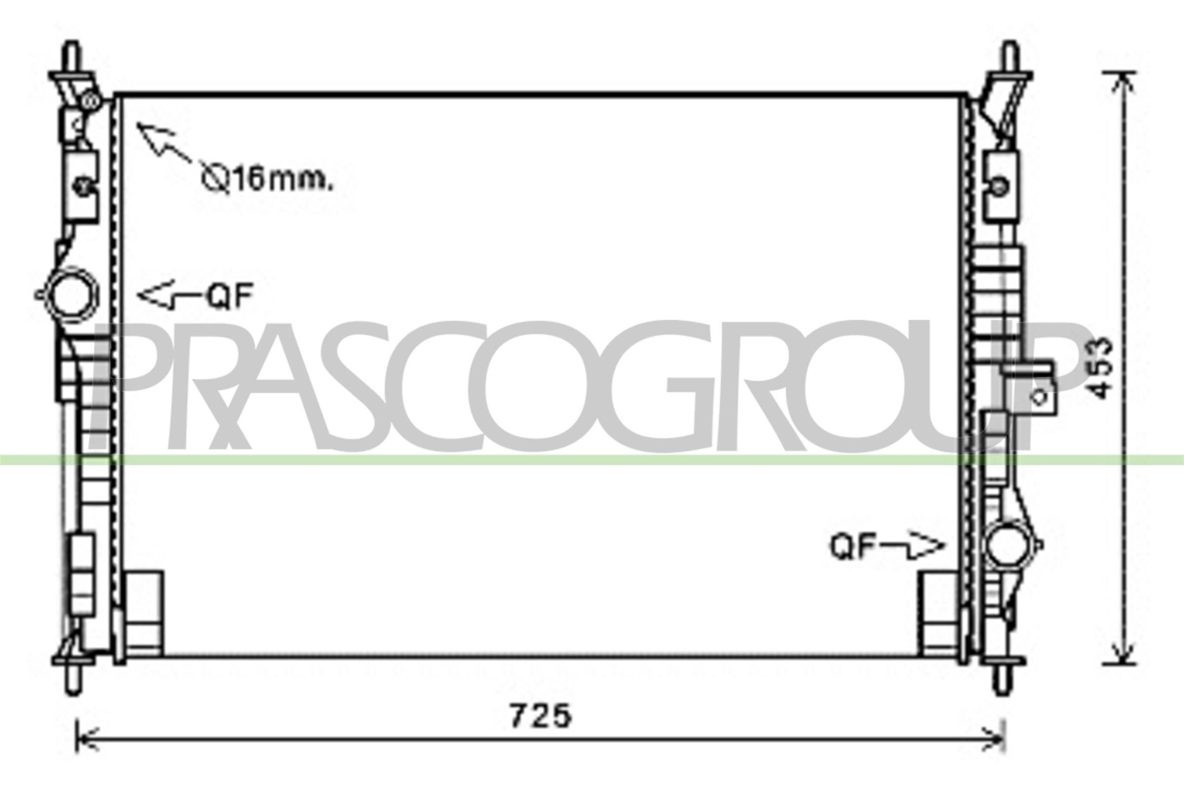 Refrigeración del motor para Peugeot 5008 II 
