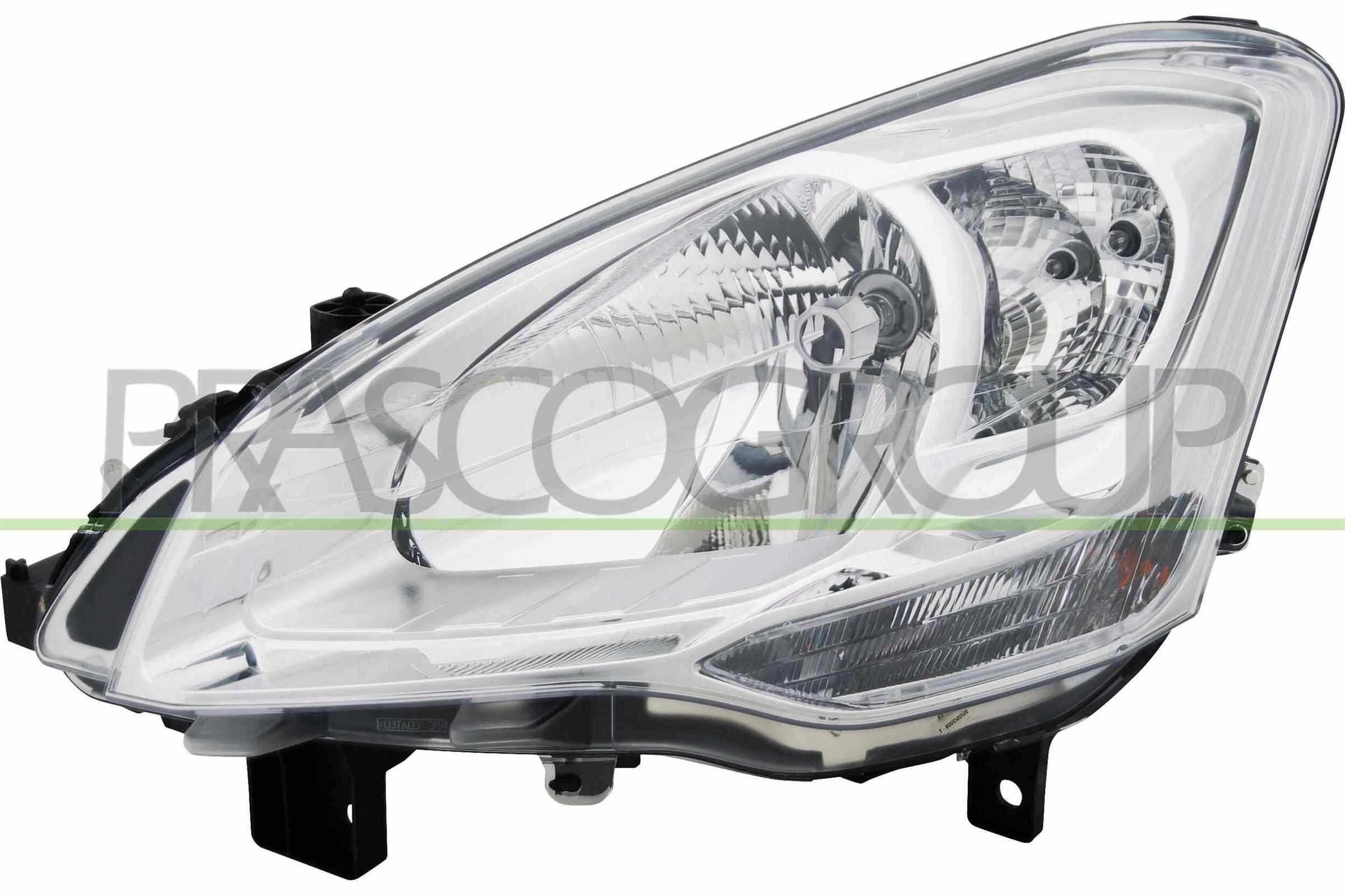 Luz derecha para Peugeot Partner II 