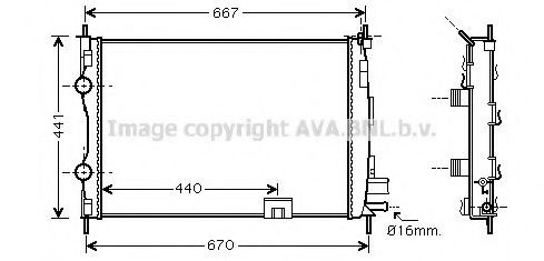 Refrigeración del motor para Nissan Qashqai +2 I J10