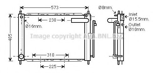 RA0190200 Jdeus Refrigeración del motor