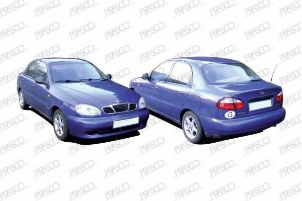 Panel de soporte del radiador y montaje de faros Daewoo Lanos sedán (KLAT) (1997 - 2008) precio, desde 55,90 EUR