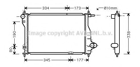 Refrigeración del motor para Chevrolet Spark (Matiz)  M200, M250