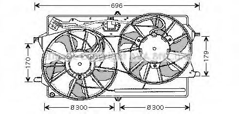 35959057 AND Ventilador de refrigeración del motor
