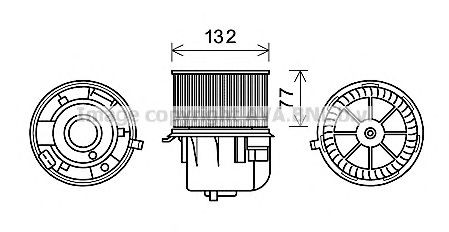 Ventilador interior Transit furgoneta (2006-2014) original desde 55,15 €