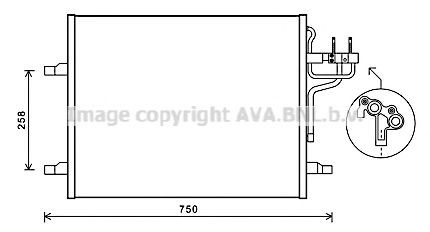  Condensador aire acondicionado Ford Kuga 1