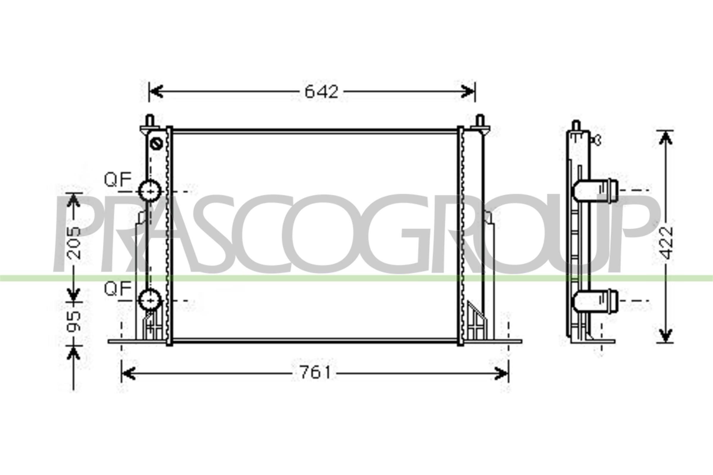 Refrigeración del motor para Fiat Stilo  192