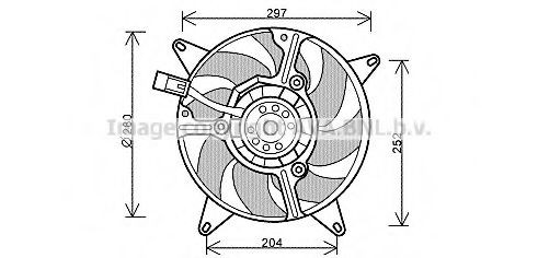 46777422 Fiat/Alfa/Lancia Electroventilador del motor