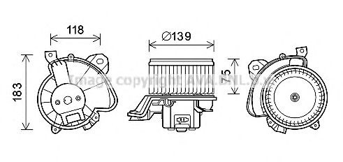 Comprar Ventilador habitáculo Fiat Qubo  225