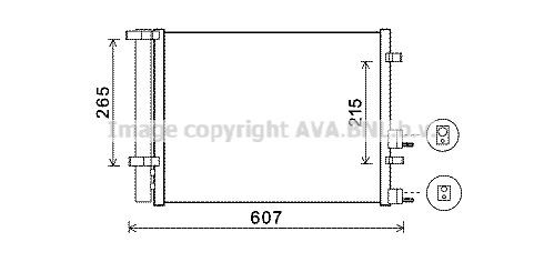 Aire acondicionado capacitor Hyundai I20 I hatchback (PB) (2008 - 2012) precio, desde 90,01 EUR