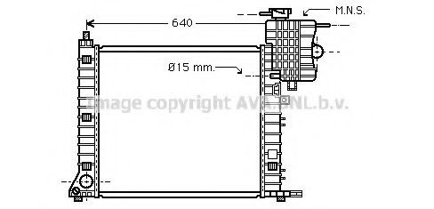 Refrigeración del motor para Mercedes V  638