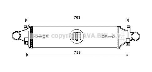 Enfriador de aire de admisión A  hatchback (2012-2018) original desde 168,04 €