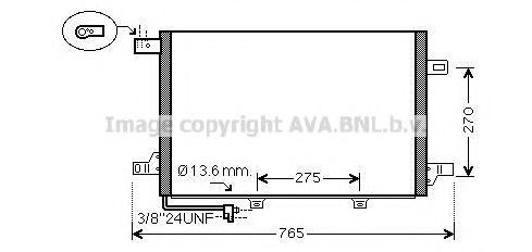 Aire acondicionado capacitor Mercedes A hatchback (W169) (2004 - 2012) precio, desde 95,85 EUR
