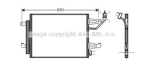 Comprar Condensador aire acondicionado Mitsubishi Colt VI Z3A
