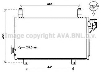 Radiador de aire acondicionado para Mazda CX-5 I KE, GH