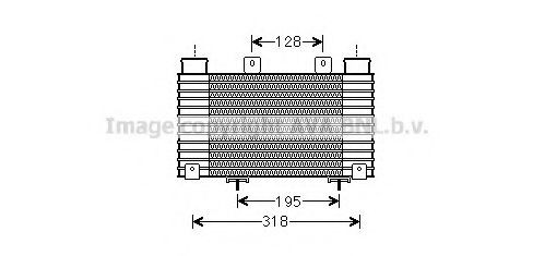 Radiador de intercooler para Ford Ranger  ET