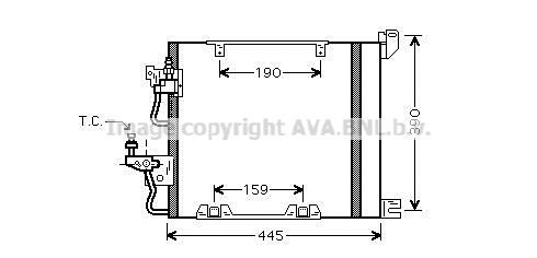 Aire acondicionado capacitor Opel Astra H familiar (L35) (2004 - 2014) precio, desde 85,18 EUR
