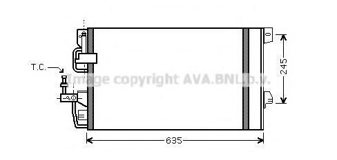 Comprar Condensador aire acondicionado Opel Astra F 51, 52, F35, M35