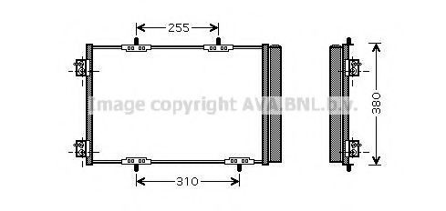 Comprar 2316K8C3 Polcar Condensador de aire acondicionado