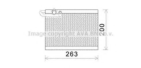 Evaporador, aire acondicionado para Citroen C4 I LC