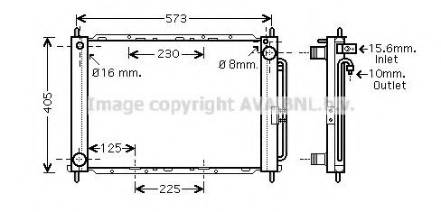 Refrigeración del motor para Renault Clio III BR01, CR01