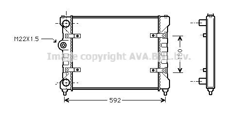 Comprar Radiador Seat Cordoba  6K5