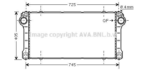 Intercooler para Toyota Avensis T27