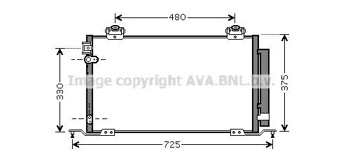 Aire acondicionado capacitor Toyota Avensis  desde 105,45 €